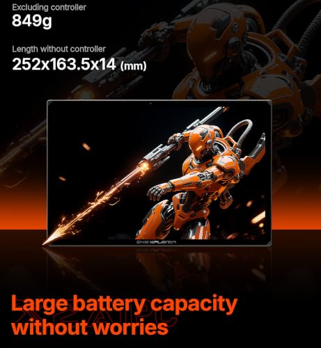 Image of ONE XPLAYER X2 10.95 inch Gaming Handheld Tablet Win11 Home Arc G3 Extreme Processor 48GB LPDDR5X /1TB SSD 3-in-1 AI Gaming PC