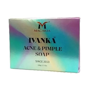 MACARIA Ivanka Anti Acne & Pimples soap & also full body soap, 3.53 Ounce Pack of 1