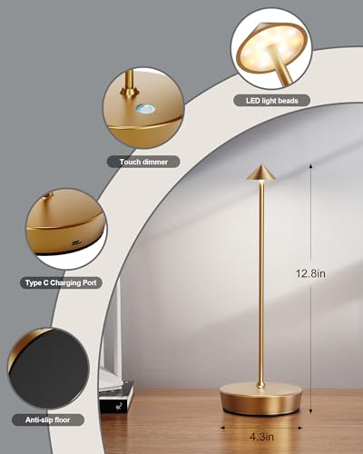 Smart Desk Lamp with Wireless Charging