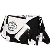 Verstellbare Schultergurte. Anime Black Butler/Kuroshitsuji Rucksack mit Kordelzug für Laptops, Schulranzen