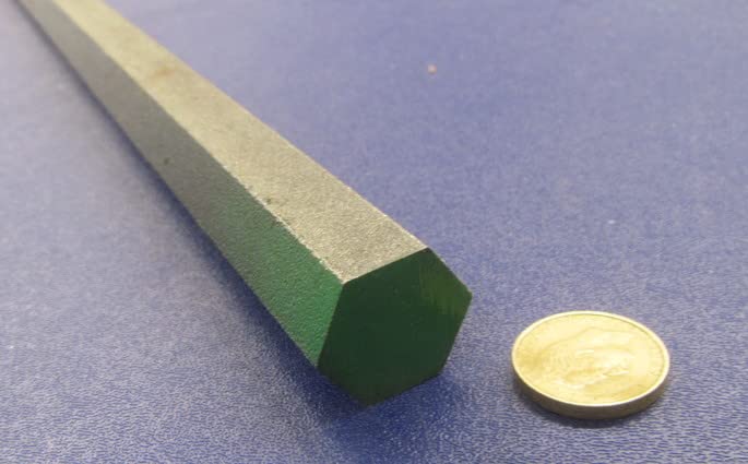 4140 Alloy Steel Hex Rod 1.00" Hex x 1 Foot Length 1 Piece