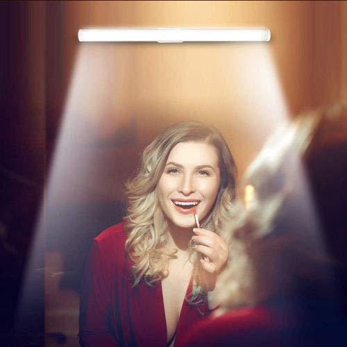 BESTCAN LED Makeup Lights,Portable Rechargeable Vanity Mirror Lights with 3 Brightness Level Touch