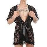 Occasion : la robe de nuit sexy pour homme est adaptée pour être portée après le bain et la douche, et peut être utilisée comme vêtement à la maison, dans les hôtels, les vacances, les fêtes, les mariages, les jacuzzis, les gymnases et les loisirs. Il peut également être utilisé comme cadeau pour votre petit ami et votre mari