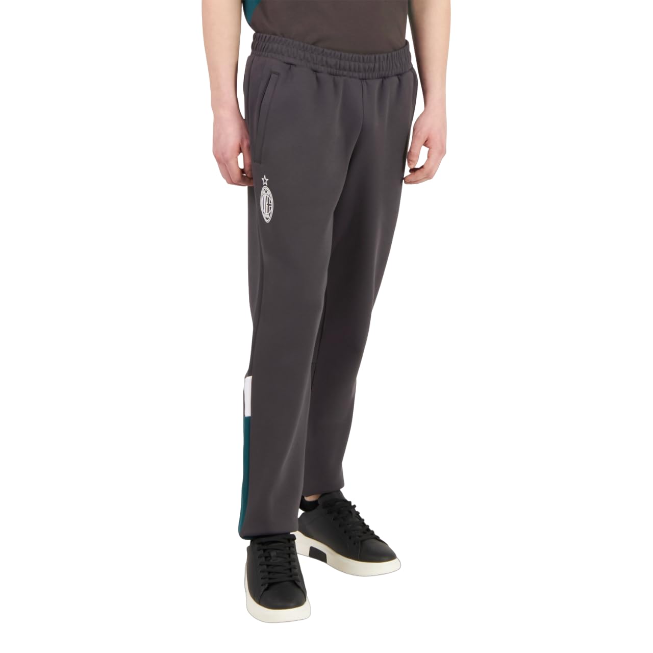 AC Milan 769342 FtblArchive Track Pants Trousers Men's Flat Dark Gray-Varsity Green M - Image 2