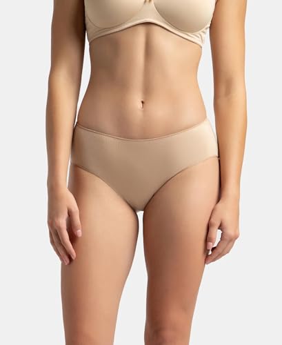 Image of Jockey 1802 Women's High Coverage Micro Modal Elastane Stretch Hipster with Ultrasoft Concealed Waistband (Pack of 2)