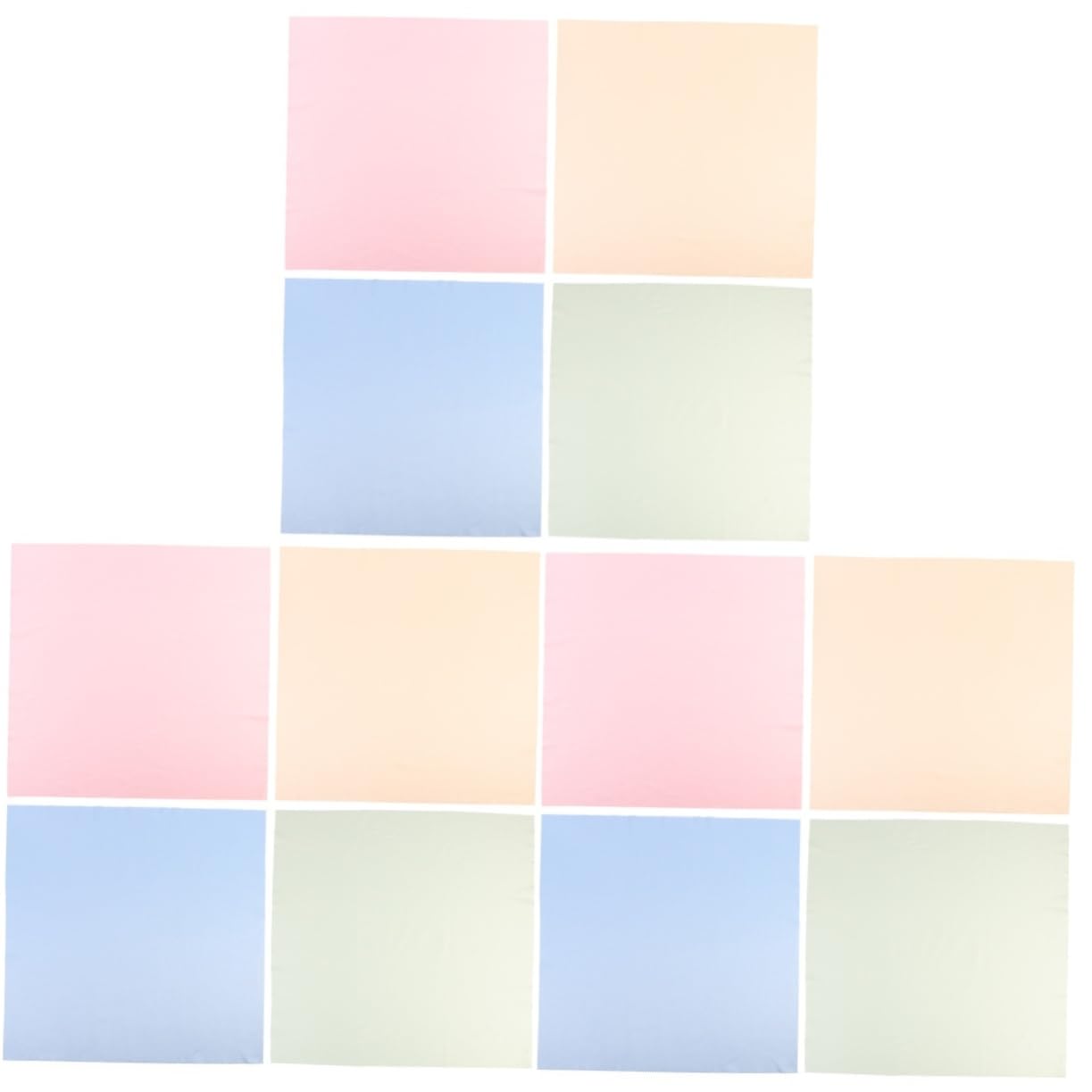 3 Ensembles 4 Pièces grand chiffon à lunettes chiffons de nettoyage pour lunettes de soleil lingettes nettoyantes pour écran chiffon de nettoyage chiffon nettoyage camtrix camera FRCOLOR
