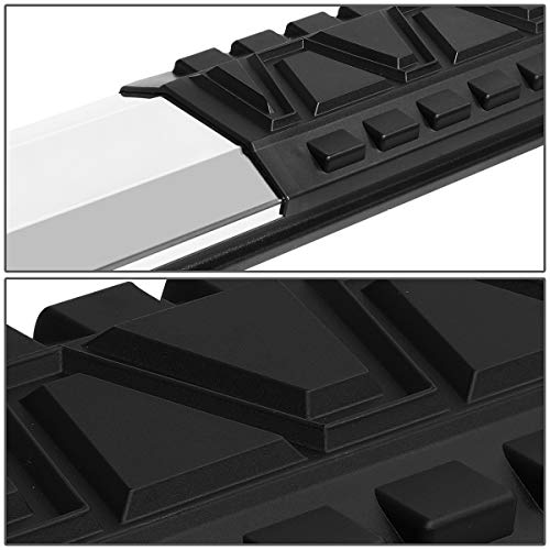 5 Inches Side Step Nerf Bar Running Board Compatible With Ford F-150 F-250 F-350 Extended Cab 15-22, Aluminum, Polished Chrome #TOP2