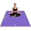 RINREA Large Gymnastics Mat for Gymnastics Bar, 6'x4' Extra Thick Exercise Mat for Home Gym Workout