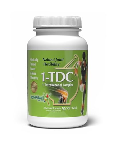 1Tdc Joint & Muscle Health 90 Soft Gels Formulated To Provide Complete Body Relief Enhanced With 1Tetradecanol Complex To Promote Natural Joint Flexibility Safe & Effective