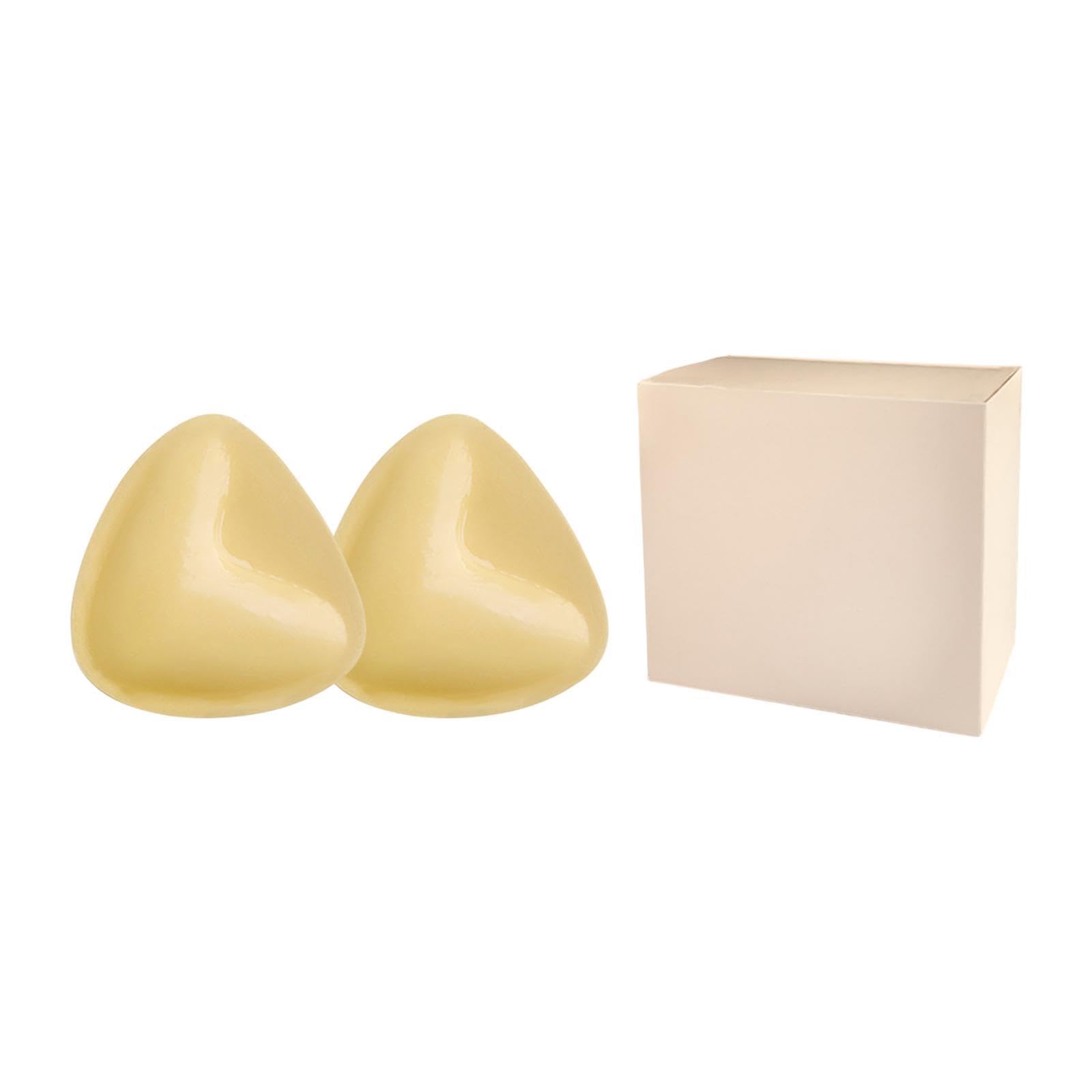 Push up Bra Inserts Waterproof for Sports Bra Swimsuit Soft Breast Enhancers B Skin Color-image-0