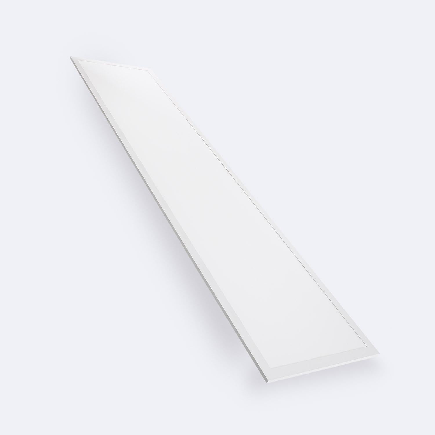 LEDKIA LIGHTING Pannello LED 120x30cm 40W 4000lm + Kit di Sospensione 3000K Individuale Bianco Caldo