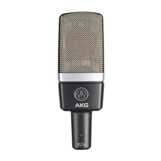AKG C214 Micrófono condensador de diafragma grande profesional