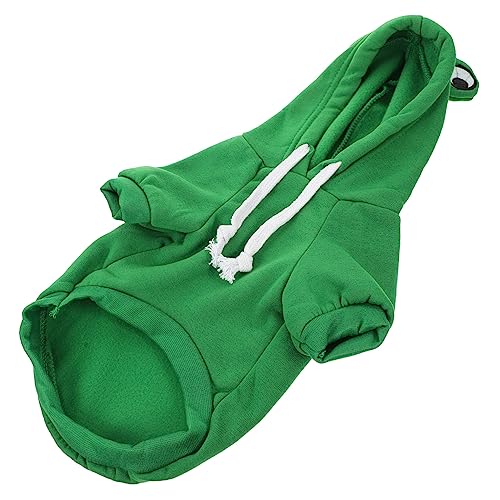 MERRYHAPY Thickened Windproof Dog Clothes for Winter Adorable Pet Sweatshirt for Comfort Warmth for Outdoor Activities and Daily Wear Fashionable Puppy Hoodie for Dogs