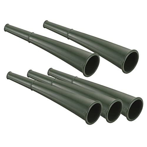 MUSISALY 5Pcs Outdoor Signal Horns Durable Plastic for Sporting Events Competitions and Training Cheering Props for Parties and Outdoor Activities