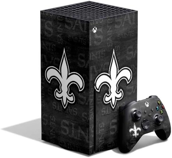 Skinit Decal Gaming Skin Compatible with Xbox Series X Bundle - Officially Licensed NFL New Orleans Saints Design