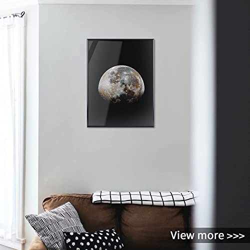 Homso 12X16 Black Picture Frame With Thin Aluminum, A Metal Wall Poster Frame For 12X16 Print With Clear Acrylic To Display Horizontally And Vertically #TOP6