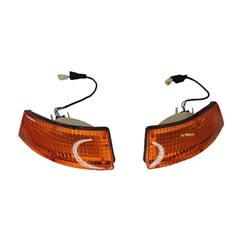 Show Me Classic Parts Datsun 240z Turn Signal Light Pair, Amber LED, Front Left & Right, 1971-1973