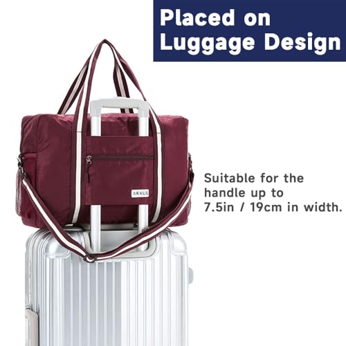 Bolsa de viaje plegable Arxus sport weekender perfecta como equipaje de mano 4