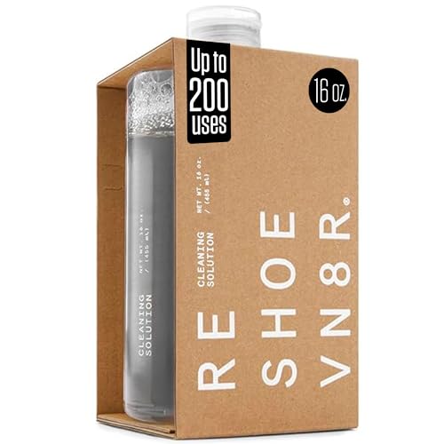 RESHOEVN8R Shoe Cleaning Solution, 8 oz for Various Materials