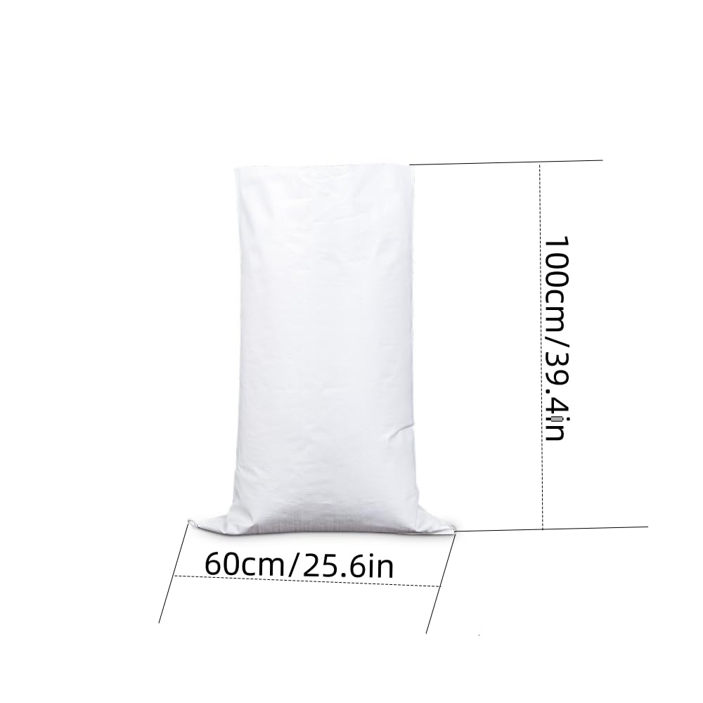 Sacchi Per Giardinaggio E Macerie - 15 Pezzi, 60x100 Cm, Riutilizzabili - Foto 10