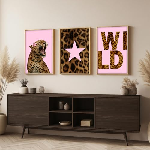 Image of ARTELLY Girls Baddies Aesthetic Wall Frames for Bedroom | Trendy Girl Power Wall Art Posters | Modern Fashion Illustration Framed Paintings Decor for Teen Girls Room (Set of 3) (Art 1, 13x19 inch)