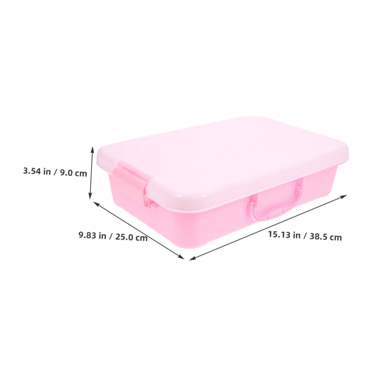 LABRIMP 2Pcs Portable Sand Tray Storage Box for Lightweight Sandbox with Lid for and Travel Versatile Sand Storage and Play for Classroom Activities