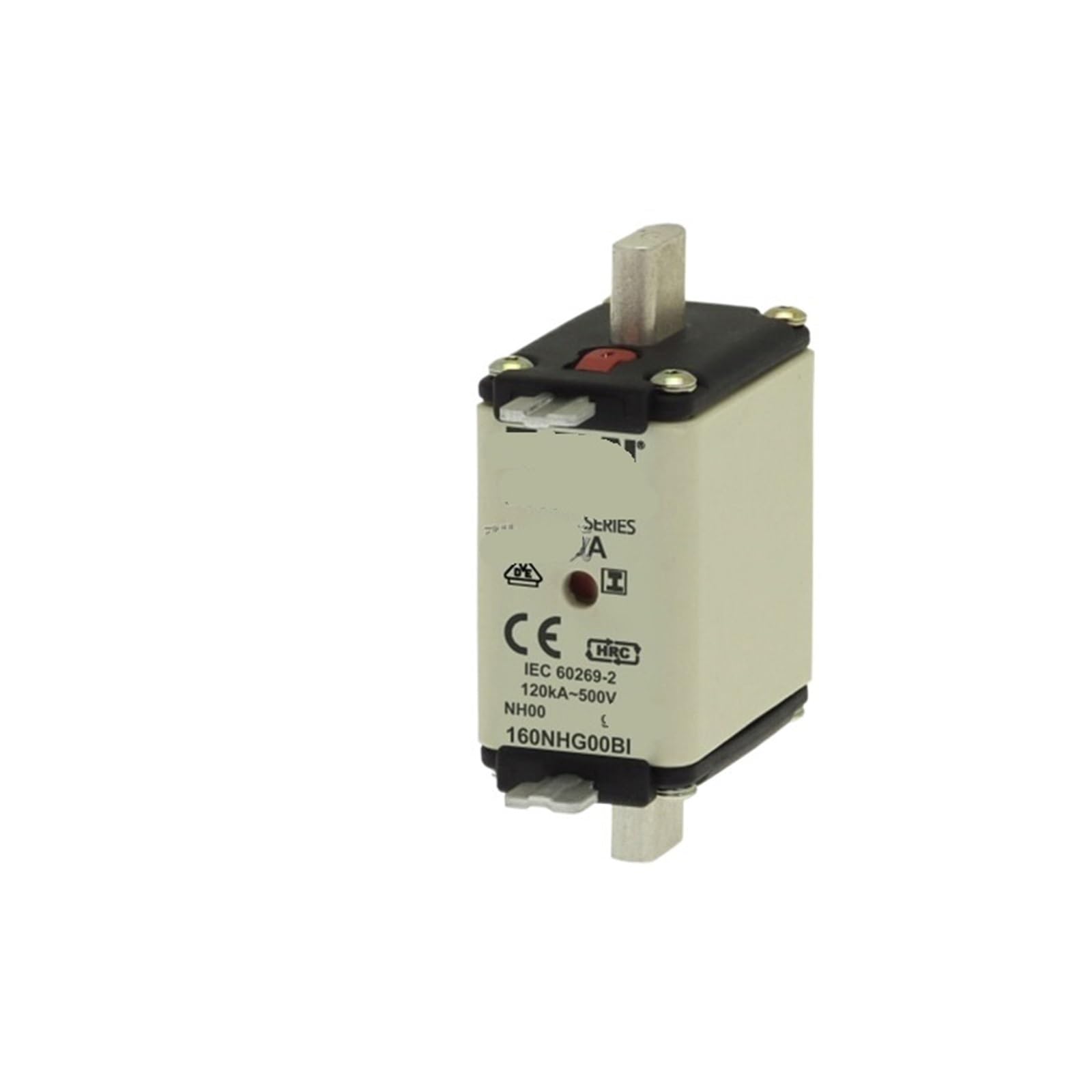 Fusible basse tension 160NHG00BI-500 à haut pouvoir de coupure NH00 - 3