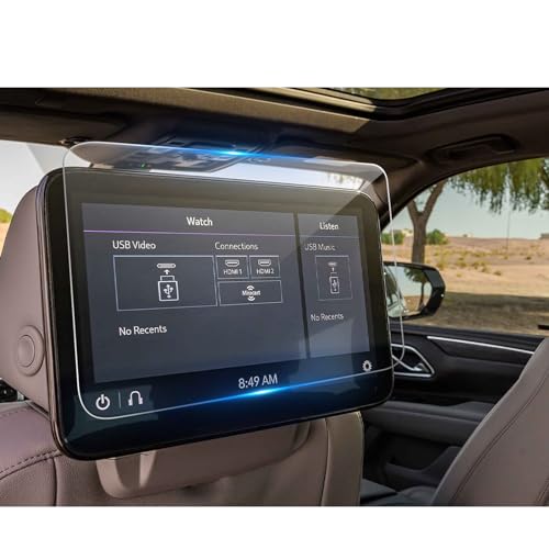 Coleya (2Pack) 2021-2024 2025 Yukon Screen Protector for GMC Yukon 12.6-inch Rear Touchscreen