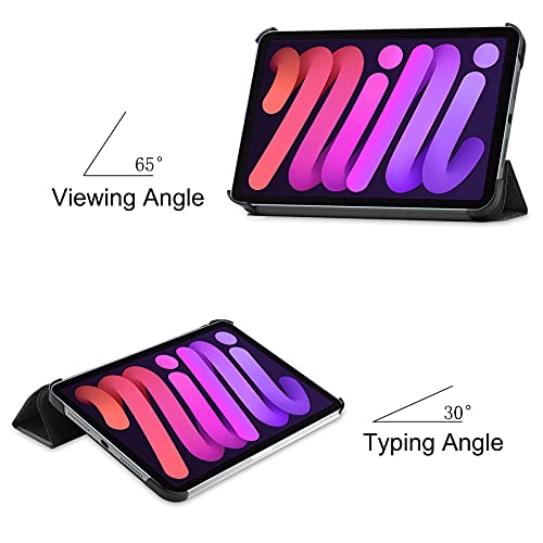 Lobwerk Protective Case for Apple iPad Mini 6 2021 6th Generation 8.3 Inch Slim Case with Stand Function and Auto Sleep/Wake Function - Image 3