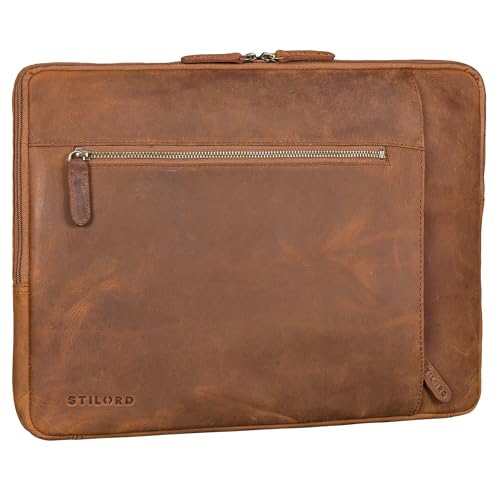 Sac PC portable en cuir vintage idéal pour transporter votre MacBook au bureau