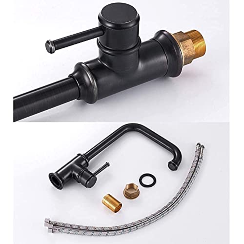Mitigeur eau chaude eau froide chromé, robinet de cuisine design - 7