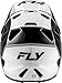 Fly Racing Rayce MTB/BMX Bicycle Helmet (Black/White, Large)