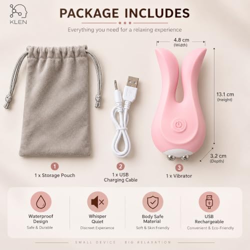 Image of KLEN Body Massager Machine Automatic Vibrating Gentle Comfort Device