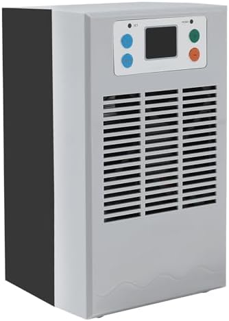 Aquarium Water Chiller, 100W with Circulation Function, Low Noise, Constant Temperature for Fish Tank, Axolotls, Coral Reef, 30L/7.93GAL