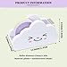 Funny Tape Dispenser for Kids Smile Cloud-Shaped Cute Tape Dispenser for Kids Art Craft School Office Stationery Supplies 4.5x1.7x2.4 Inch