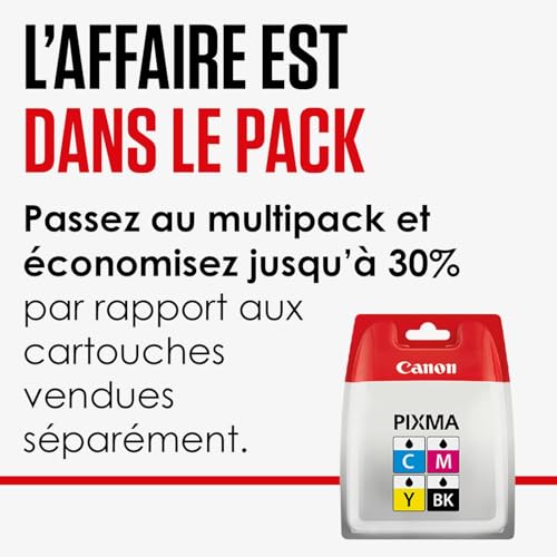 Canon PGI-550 XL PGBK Cartouche Certifié Canon Capacité XL Noir Emballage Plastique Obsolète