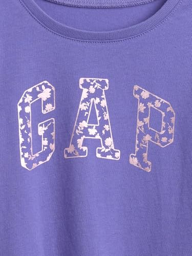Image of Gap Girls Long Sleeve Logo Tee T-Shirt