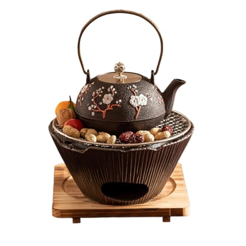 Tetera caldera china para cocinar té con estufa de carbón ideal para el hogar