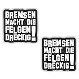 Wetterfest, Waschstraßenfest, rückstandslos entfernbar Made in Germany! Sticker aus eigener Herstellung!