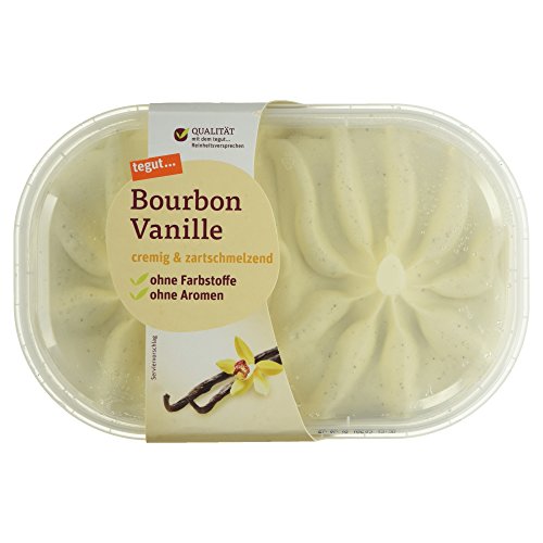 tegut... Eiscreme Bourbon Vanille, 900 ml (Tiefgefroren)