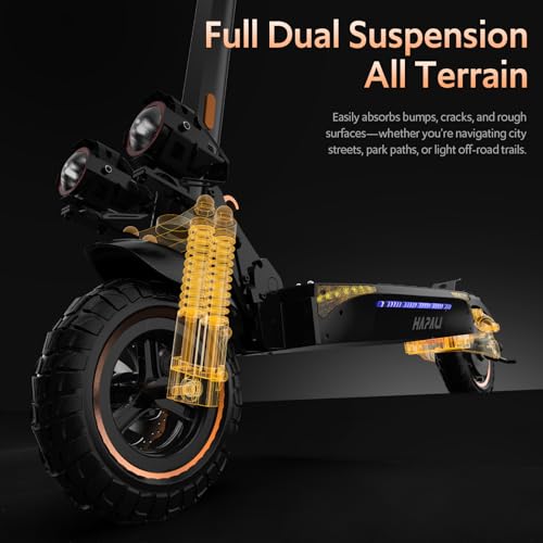 1200W Dual Suspension Off-Road Scooter