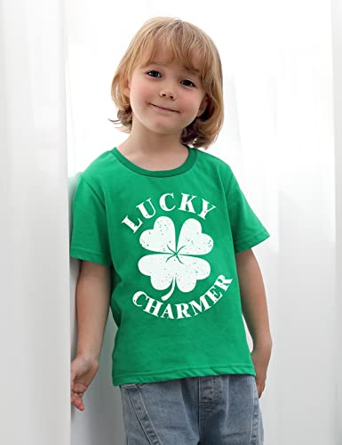 COSLAND St Patricks Day Shirt Kids Toddler Saint Patricks Day Shirt Tees, 2T-Large2