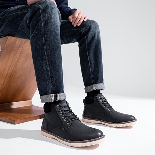 Image of Vostey Men's Boots Hiking Boots Casual Boots for Men