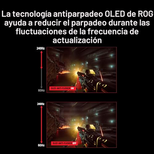ASUS ROG Strix XG27AQDMES - Monitor Gaming de 27 Pulgadas, 1440p QD-OLED, 240 Hz, Neo Proximity Sensor, OLED Care Pro, ELMB, 99% DCI-P3, DisplayWidget Center