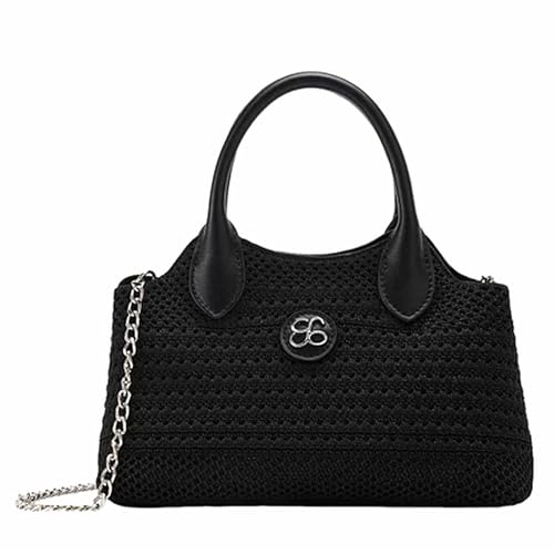 Image of Cosy Cute Mini Purse for Women Girls, Small Top-Handle Bags with Adjustable Strap, Handbag for Everyday Use and Evening Outfits Black
