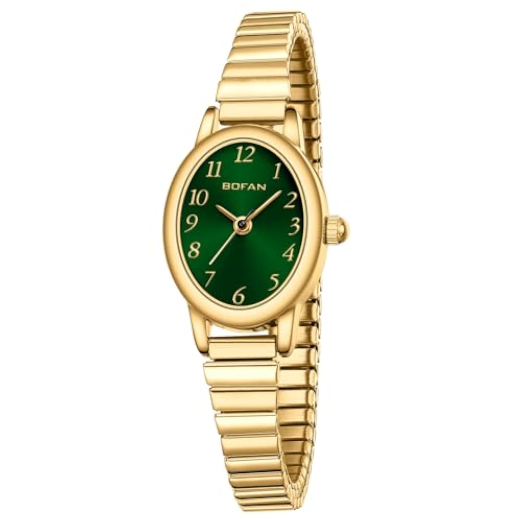 Women's Gold Quartz Wrist Watch, Easy Read Design