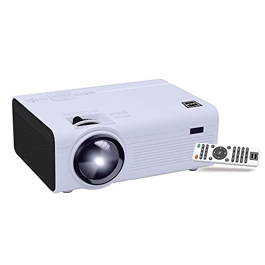 RCA RPJ136 Home Theater Projector - 1080P Compatible -(Renewed)