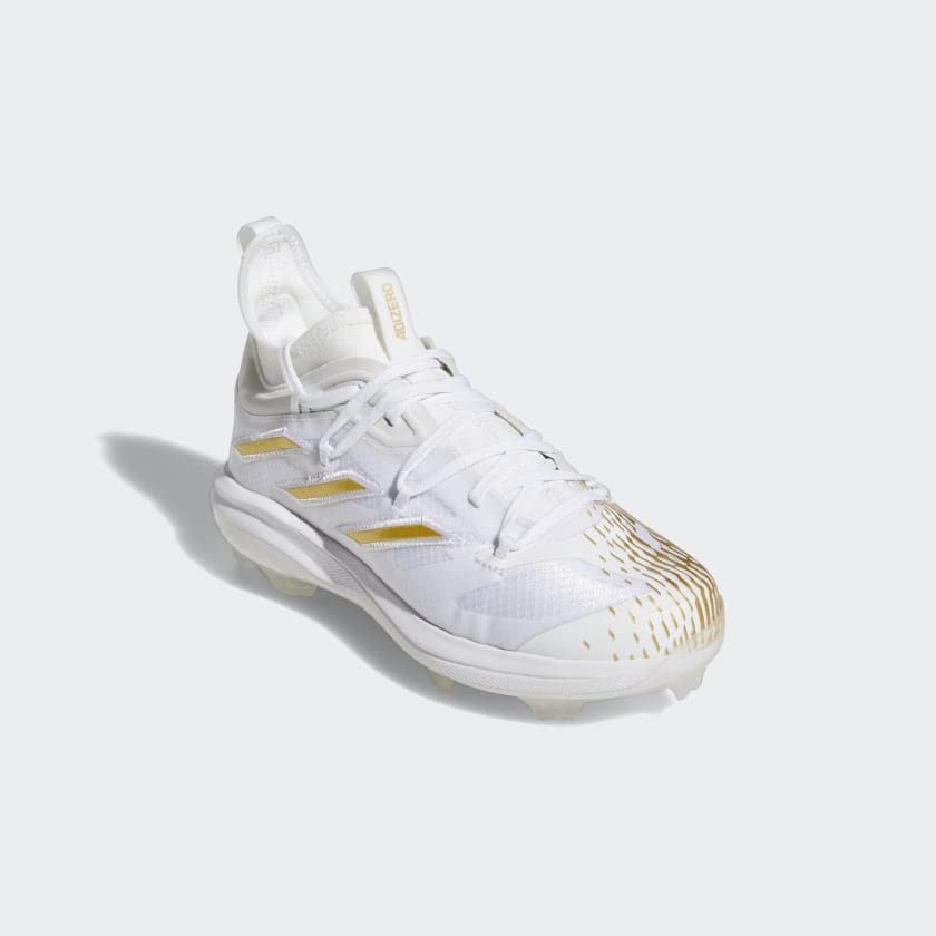 adidas Adizero Afterburner NWV K Kids', White, Size 5.5