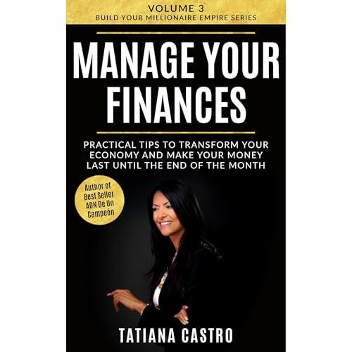 Manage Your Finances Audiolibro Por Tatiana Castro arte de portada