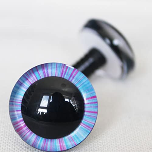 20Pcs 16-50Mm Safety Eyes For Dolls Colorful Crochet Amigurumi Animal Craft Doll Diy Making Accessories Plastic Toy Eyes #TOP7